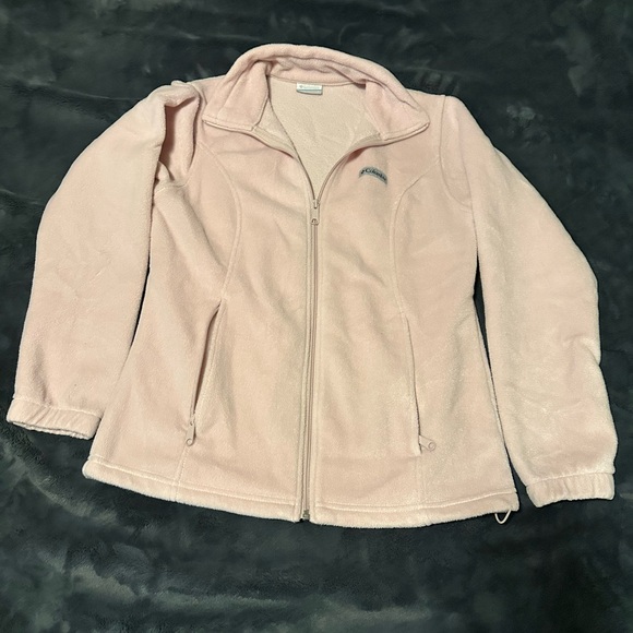 Women's Light Pink Teddy Jacket - Picture 1 of 4